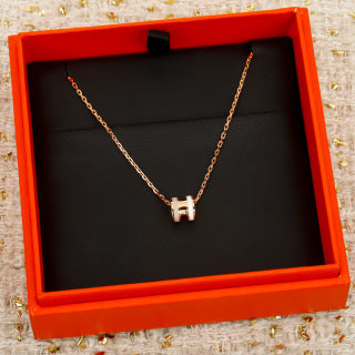 Hermès Pop H Mini Duo Pendant Necklace
