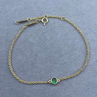 Tiffany Bubble Single-Diamond Colored Bracelet