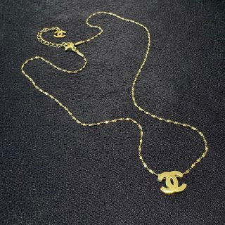 CHANEL Mini Emblem Charm Necklace