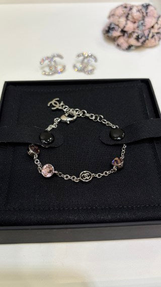 Chanel Delicate Gemstone Charm Bracelet